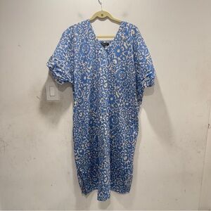 Beulah Blue and White tunic Dress